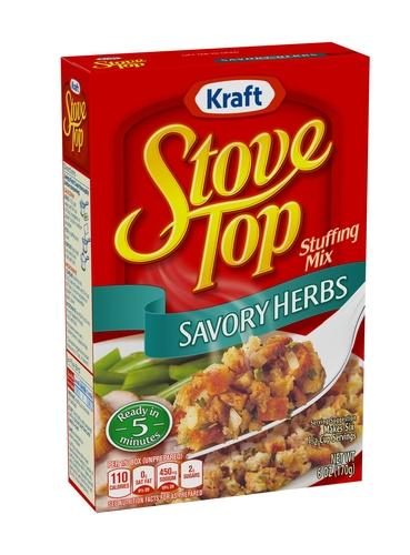 STOVE TOP STUFFING MIX SAVORY HERBS 6 OZ.