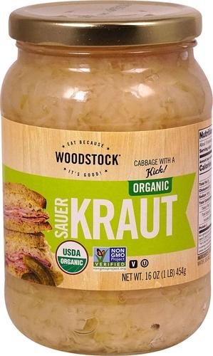 WOODSTOCK SAUERKRAUT 16OZ