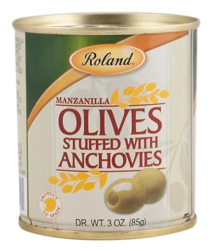 ROLAND MANZANILLA OLIVES STUFFED ANCHOVIES 3 OZ