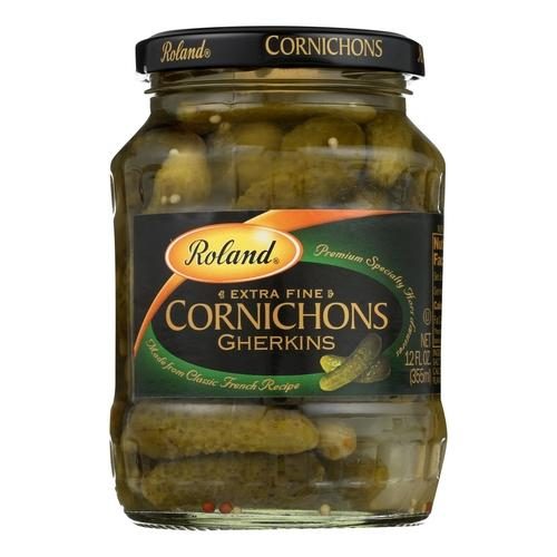 ROLAND EXTRA FINE CORNICHONS 12OZ