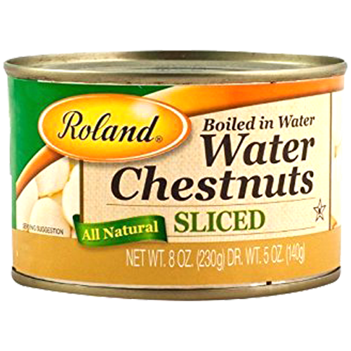 ROLAND SLICED WATER CHESTNUTS 8 OZ