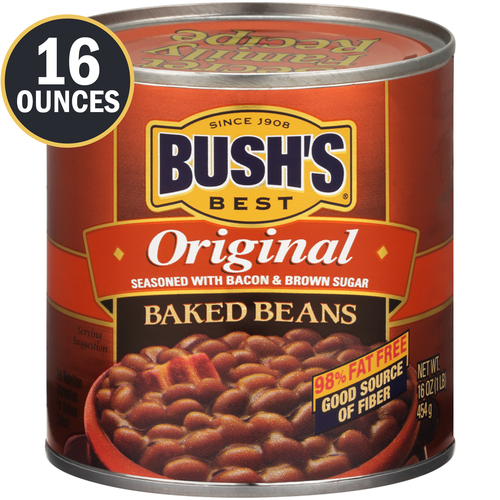 BUSHS BAKED BEANS ORIGINAL 16OZ