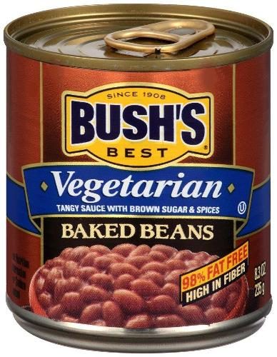 BUSHS BAKED BEANS VEGETARIAN 8.3 OZ