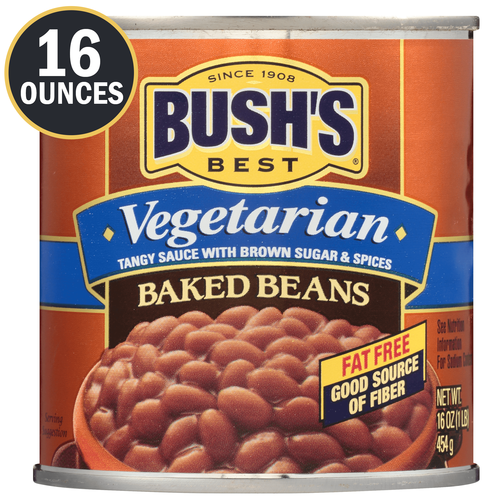 BUSHS VEGETARIAN BAKED BEANS 16OZ