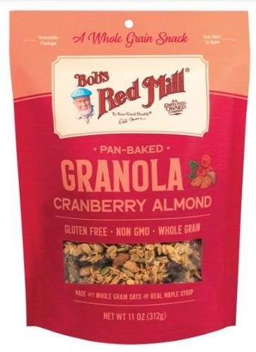 BOBS RED MILL CRANBERRY ALMOND GRANOLA 11OZ