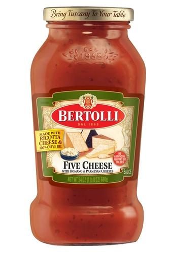 BERTOLLI FIVE CHEESE PASTA SAUCE 24OZ