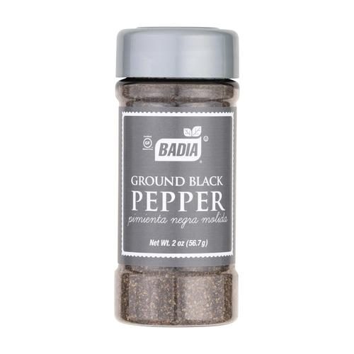 BADIA GROUND BLACK PEPPER 2OZ