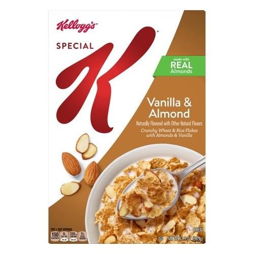 KELLOGS SPECIAL K VANILLA ALMOND CEREAL 12.9OZ