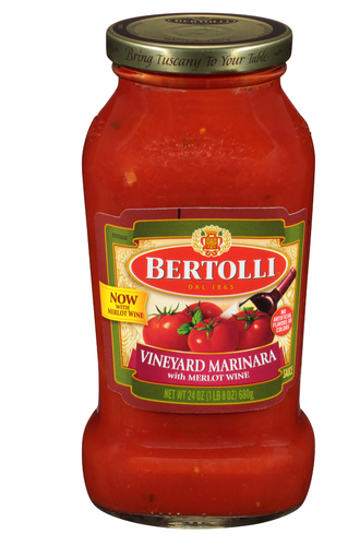 BERTOLLI VINEYARD MARINARA 24OZ