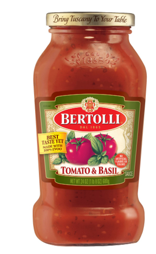 BERTOLLI TOMATO & BASIL 24OZ