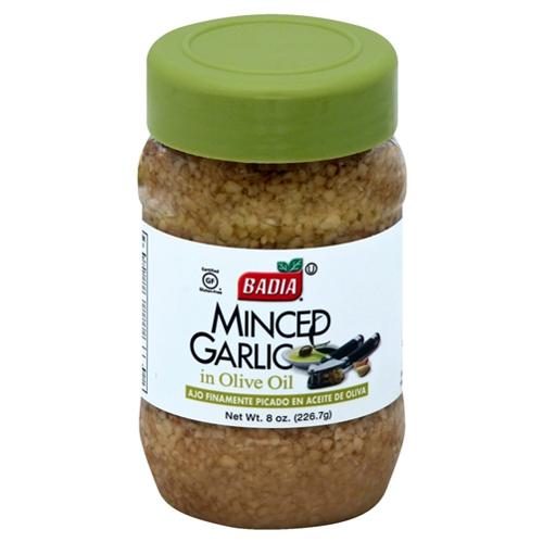 BADIA MINCED GARLIC IN OIL 8OZ