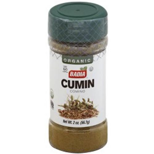 BADIA ORGANIC GROUND CUMIN 2 OZ.