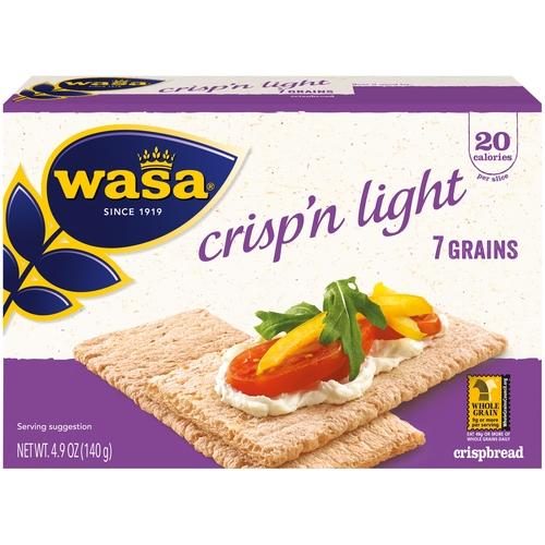 WASA CRISP & LIGHT 7 GRAIN CRISPBREAD  4.9 OZ