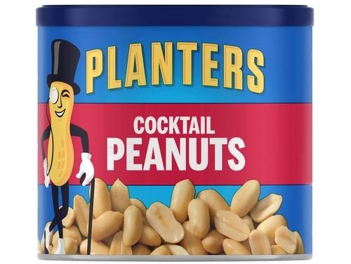 PLANTERS SALTED COCKTAIL PEANUTS 12OZ