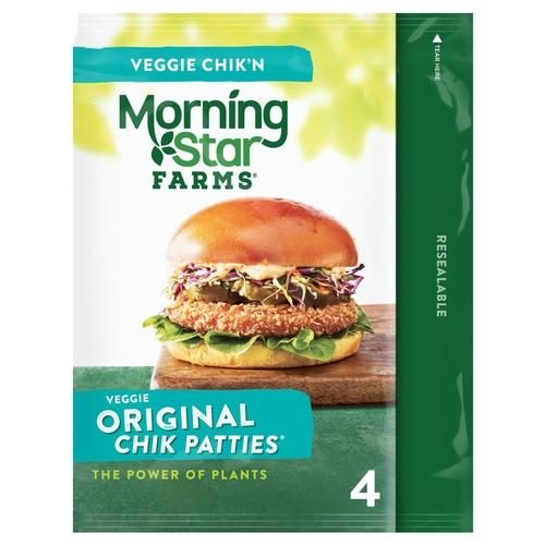 MORNING STAR FARMS ORIGINAL CHIK PATTIES