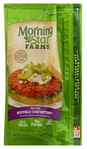 MORNINGSTAR FARMS BUFFALO CHIK PATTIES 10OZ