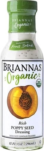 BRIANNAS RICH POPPY SEED SALAD DRESSING 12OZ