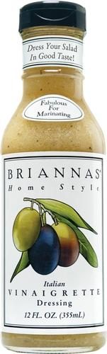 BRIANNAS ITALIAN VINAIGRETTE SALAD DRESSING 12OZ