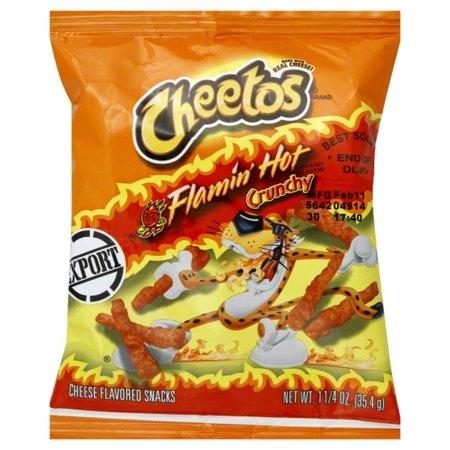 CHEETOS CRUNCHY FLAMIN HOT 1.25OZ
