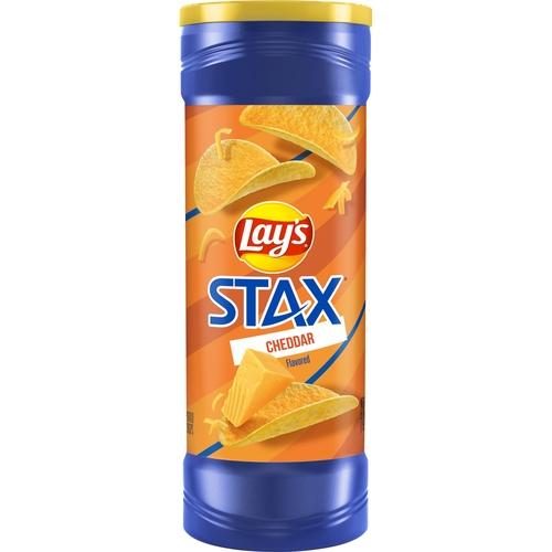 LAYS STAX CHEDDAR 5.5OZ