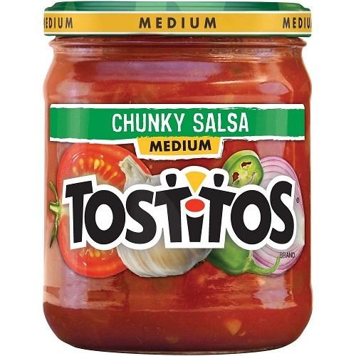 TOSTITOS CHUNKY SALSA MEDIUM 15.5OZ
