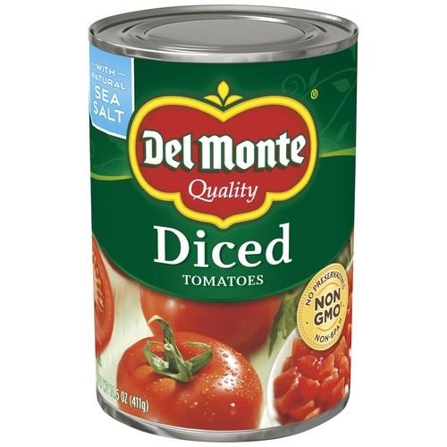 DEL MONTE DICED TOMATOES 14.5 OZ