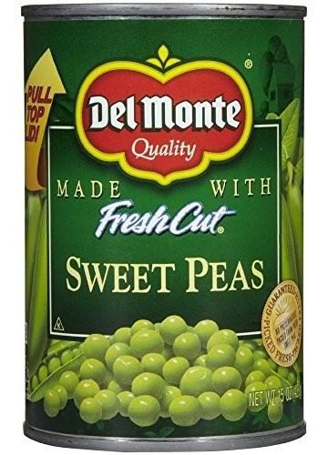 DEL MONTE SWEET PEAS 15 OZ