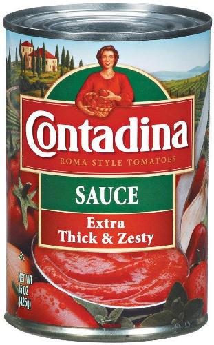 CONTADINA THICK & ZESTY TOMATO SAUCE 15OZ