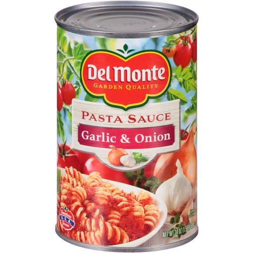 DEL MONTE PASTA SAUCE GARLIC & ONION 24 OZ