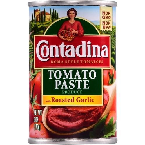 CONTADINA TOMATO PASTE ROASTED GARLIC 6OZ
