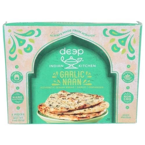 DEEP GARLIC NAAN BREAD 8OZ