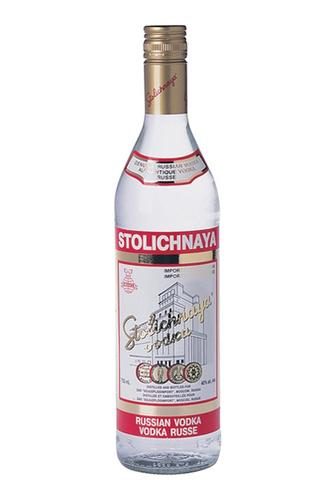 STOLICHNAYA RED LABEL VODKA 100CL