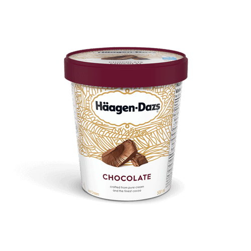 H/DAZS CHOCOLATE ICE-CREAM 1PT.
