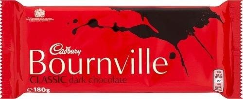 CADBURY BOURNVILLE CLASSIC DARK CHOCOLATE 180G