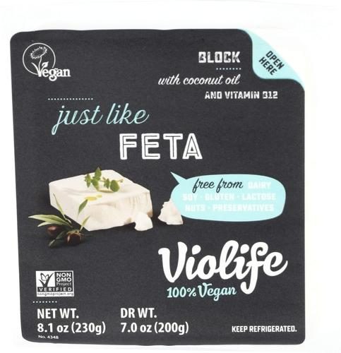 VIOLIFE FETA BLOCK CHEESE 8.1 OZ