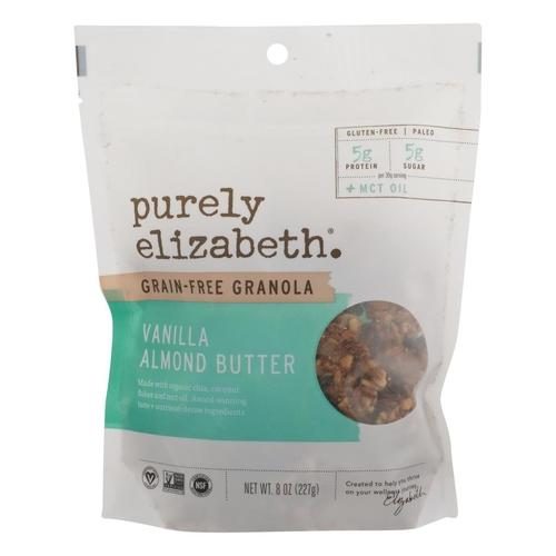 PURELY ELIZABETH GRAIN-FREE VANILLA ALMOND BUTTER GRANOLA 8OZ