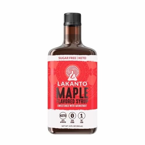 LAKANTO SUGAR FREE MAPLE SYRUP 13OZ