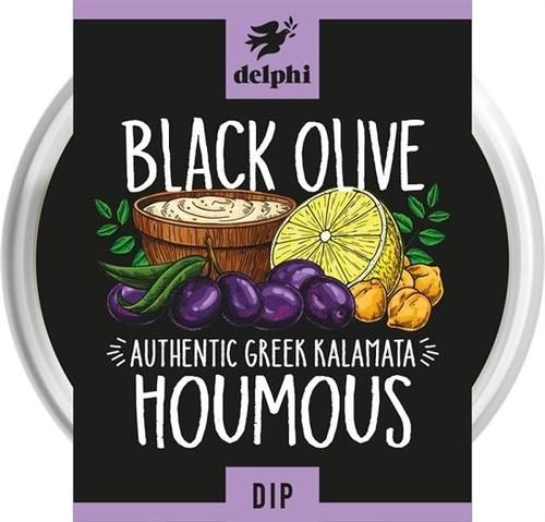 DELPHI BLACK OLIVE HOUMOUS DIP 170G