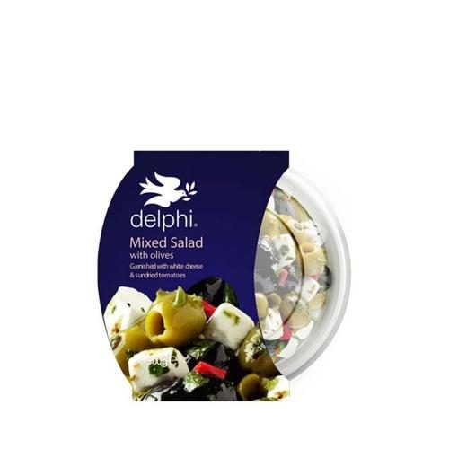 DELPHI MIXED SALAD W/ OLIVES 300G