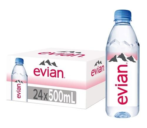 EVIAN MINERAL WATER 500ML