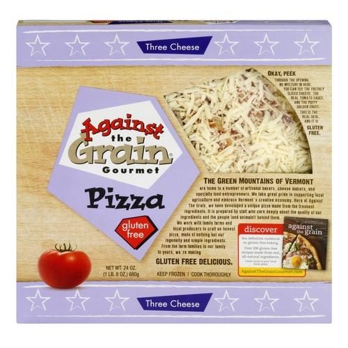 AGAINST THE GRAIN THREE CHEESE PIZZA GF 24 OZ