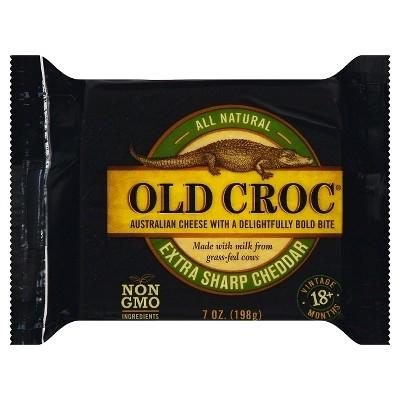 OLD CROC EXTRA SHARP CHEDDAR 7OZ