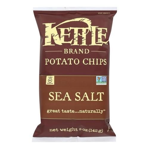 KETTLE SEA SALT POTATO CHIPS 5 OZ\x0a