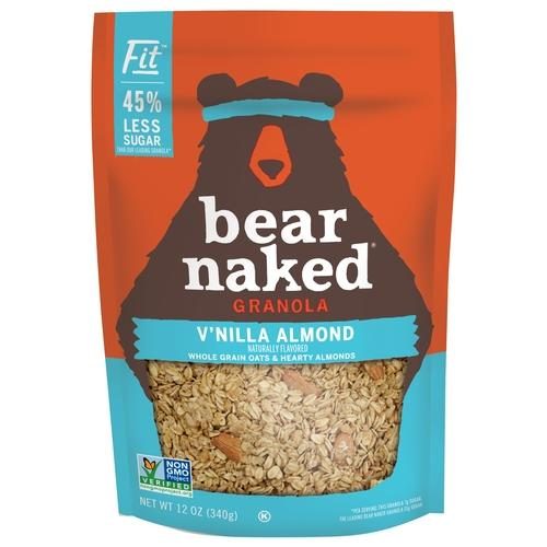 BEAR NAKED V'NILLA ALMOND GRANOLA 12OZ