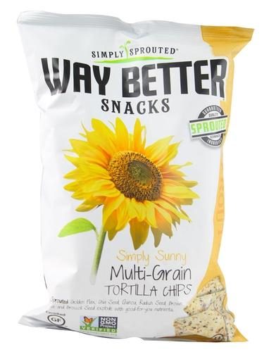 WAY BETTER MULTI GRAIN TORTILLA CHIPS 5.5OZ