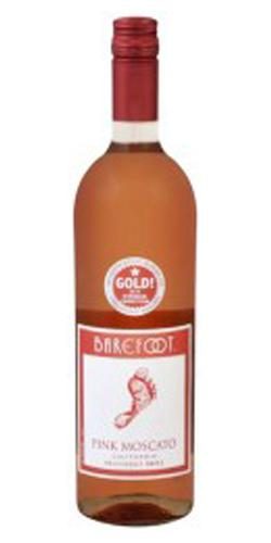 BAREFOOT PINK MOSCATO 750ML