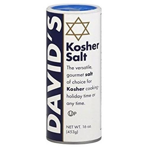 DAVIDS KOSHER SALT 16 OZ