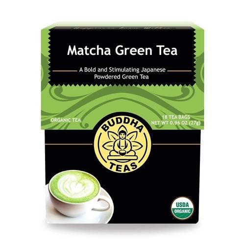 BUDDHA TEA ORG MATCHA GREEN 18 CT