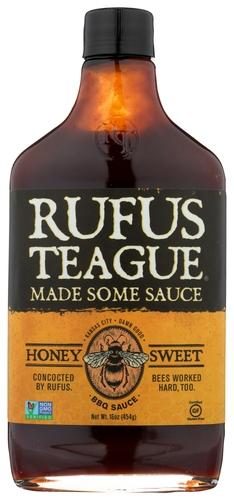 RUFUS TEAGUE HONEY SWEET BBQ SAUCE 15OZ