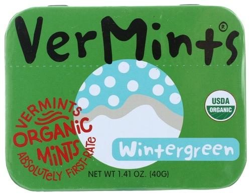 VERMINTS ORGANIC WINTERMINT MINTS 1.41OZ